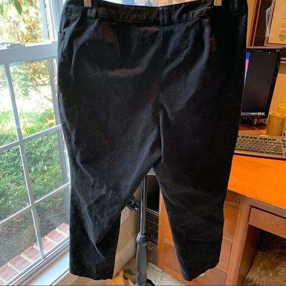 Lane Bryant short black chino pants - Picture 4 of 4